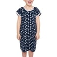 thumbnail image 1 of Roberta Roller Rabbit Girls Jessica Akari Dress 6 Years Navy Blue, 1 of 2