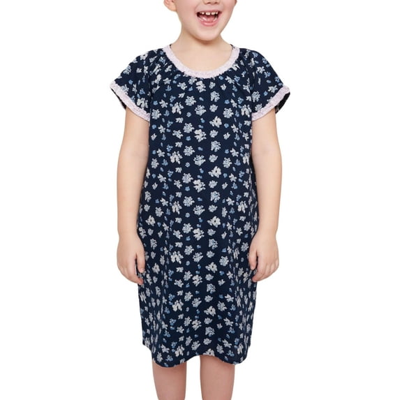 Roberta Roller Rabbit Girls Jessica Akari Dress 8 Years Navy Blue