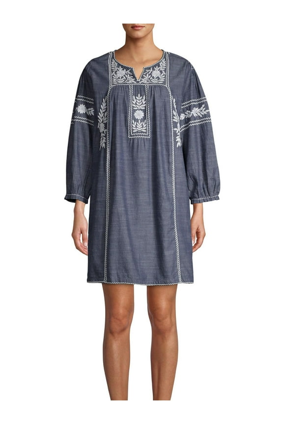 Roberta Roller Rabbit Women's Abigail Dress Small Indigo