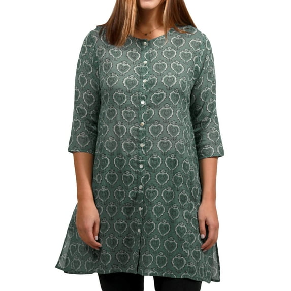 Roberta Roller Rabbit Women's Anh Anu Kurta X-Small Mint