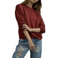 thumbnail image 1 of Roberta Roller Rabbit Women's Ankur Sweater Small Blush/Burgundy, 1 of 4