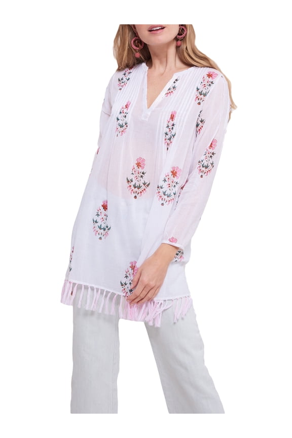 Roberta Roller Rabbit Women's Arelle Ziva Tunic Small Pink