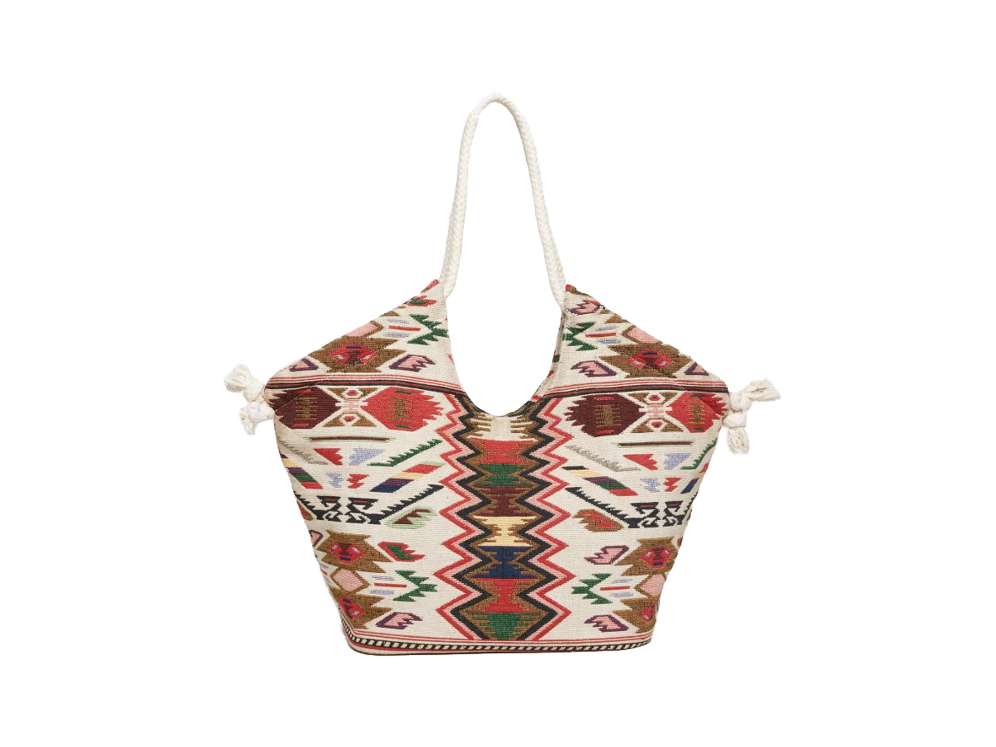 Roberta Roller Rabbit Women s Aztec Print Zayna Tote One Size Multicolor Walmart Business Supplies