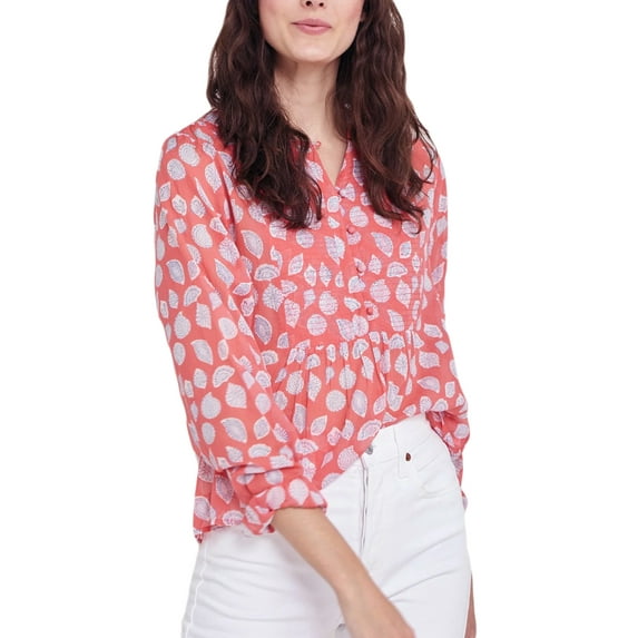 Roberta Roller Rabbit Women's Cora Huri Top X-Small Coral