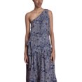thumbnail image 1 of Roberta Roller Rabbit Women's Dihn Diti Long Dress Small Indigo, 1 of 3