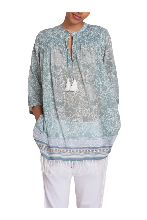 Roberta Roller Rabbit Women's Dihn Serafina Tunic Small Sage