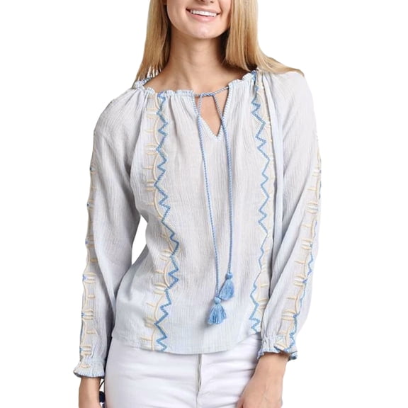 Roberta Roller Rabbit Women's Gretchen Top Medium Cloud