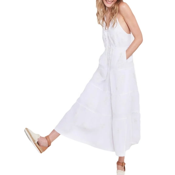 Roberta Roller Rabbit Women's Ibera Dress Medium White
