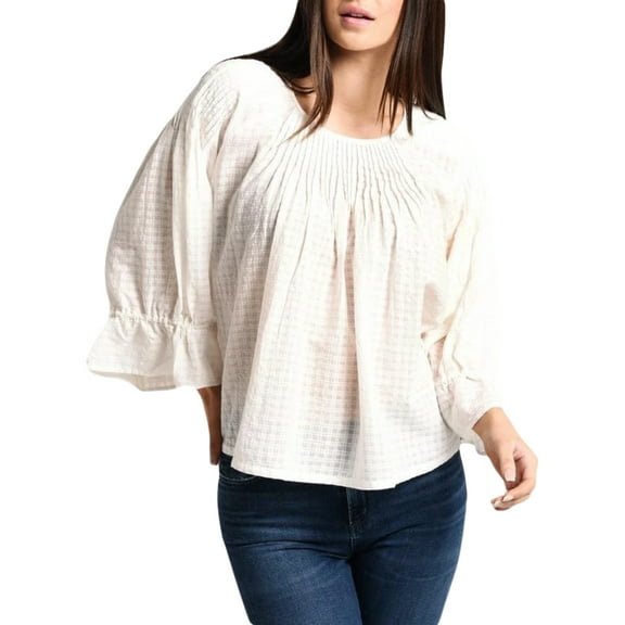 Roberta Roller Rabbit Women's Jamuna Top LargeWhite