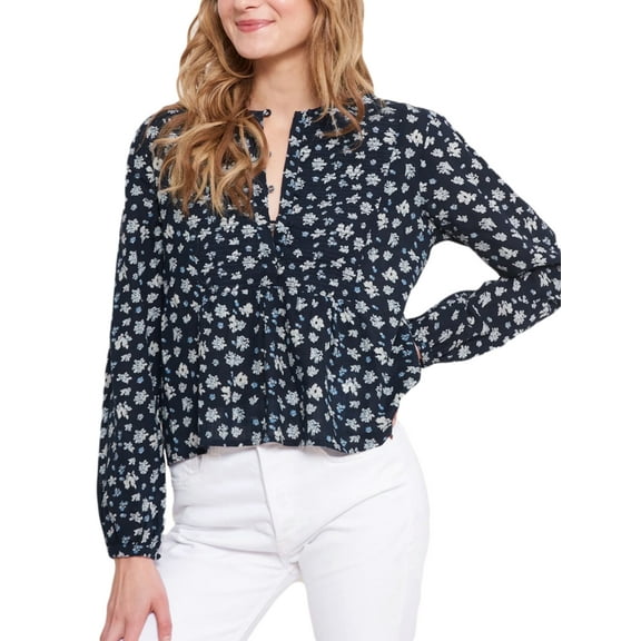 Roberta Roller Rabbit Women's Jessica Huri Top Medium Navy