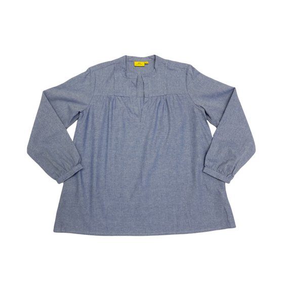 Roberta Roller Rabbit Women's Josefina Top Small Blue Cross