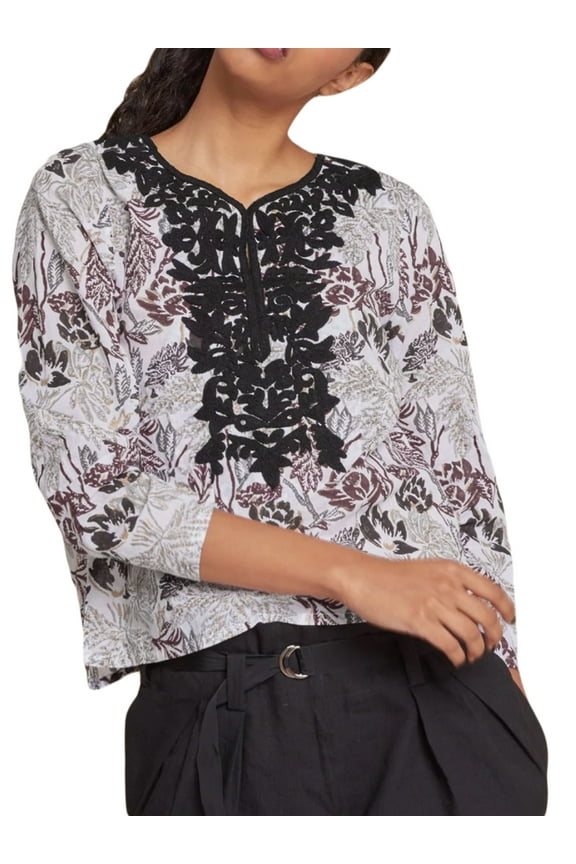 Roberta Roller Rabbit Women's Thao Frances Top Medium Plum