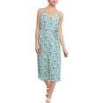 thumbnail image 1 of Roberta Roller Rabbit Women's Tishka Hetti Wrap Dress Small Aqua, 1 of 3