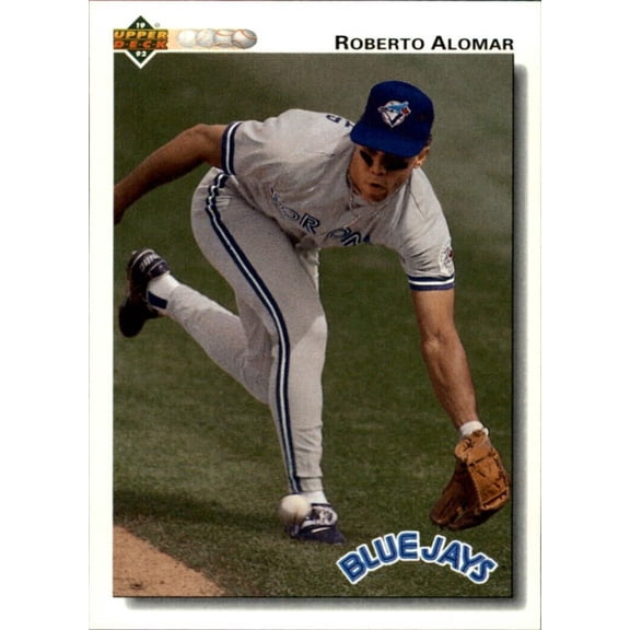 Roberto Alomar 1992 Upper Deck MLB #355 Baseball Card Toronto Blue Jays
