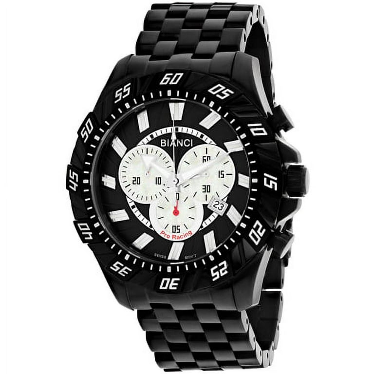 Roberto Bianci Men s Valencio Black Dial Watch RB70604 Walmart