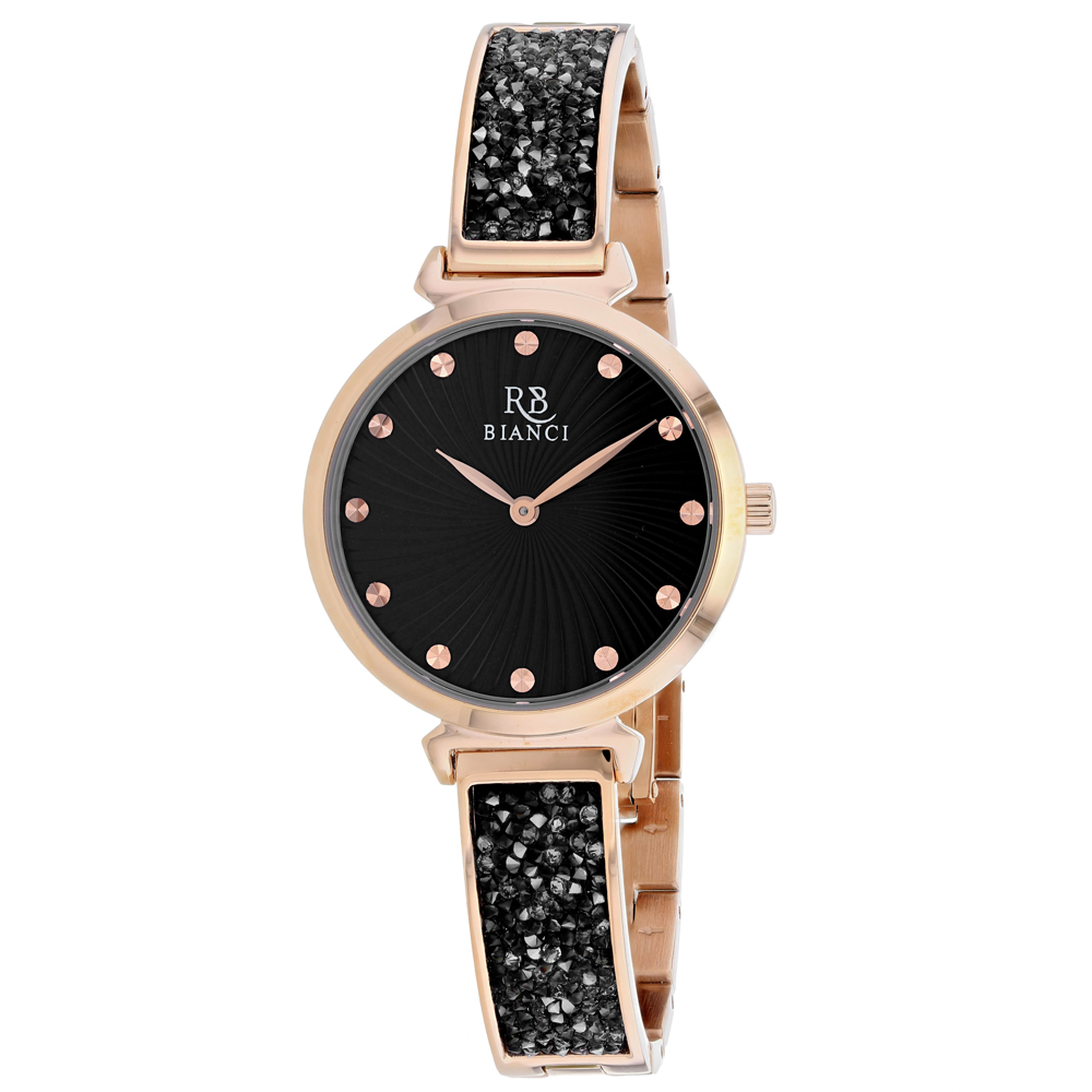 Roberto Bianci Women\'s Watch RB2951 Quartz Rose Gold Black Ceramic 28mm Roberto Bianci Women main image 4