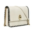 thumbnail image 1 of Roberto Cavalli Class GWLPCL B20 Milano Rmx 00 White/Black Large Shoulder Bag, 1 of 5