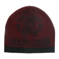 thumbnail image 1 of Roberto Cavalli ESZ027 02000 Maroon Logo Beanie Hat, 1 of 3