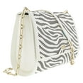 thumbnail image 1 of Roberto Cavalli GQLPAZ B20 White/Black Audrey 001 Small Shoulder Bag, 1 of 3