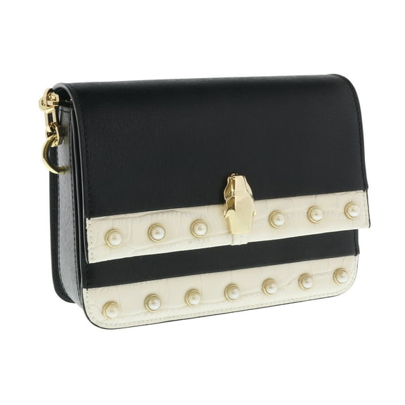 Roberto Cavalli HXLPAY B01 Black/White Shoulder Bag