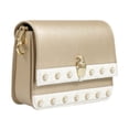 thumbnail image 1 of Roberto Cavalli HXLPAY F92 Gold/White Shoulder Bag, 1 of 3