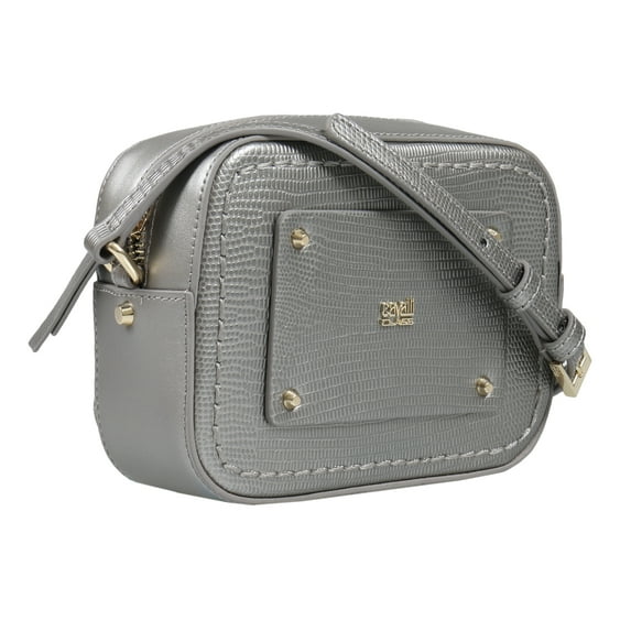 Roberto Cavalli HXLPE0 001 Grey Shoulder Bag