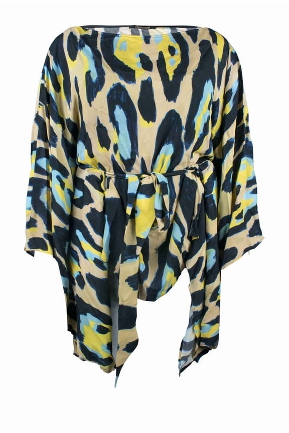 Jaguar Print Viscose Kaftan (Women's)