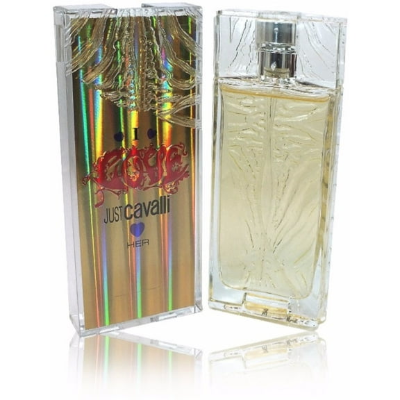 Roberto Cavalli Just Cavalli I Love Her, for Women Eau-de-toillete Spray 2 oz