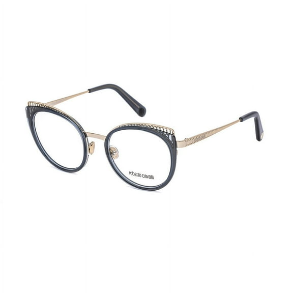 Roberto Cavalli Ladies Grey Cat Eye Eyeglass Frames RC5114 020 53