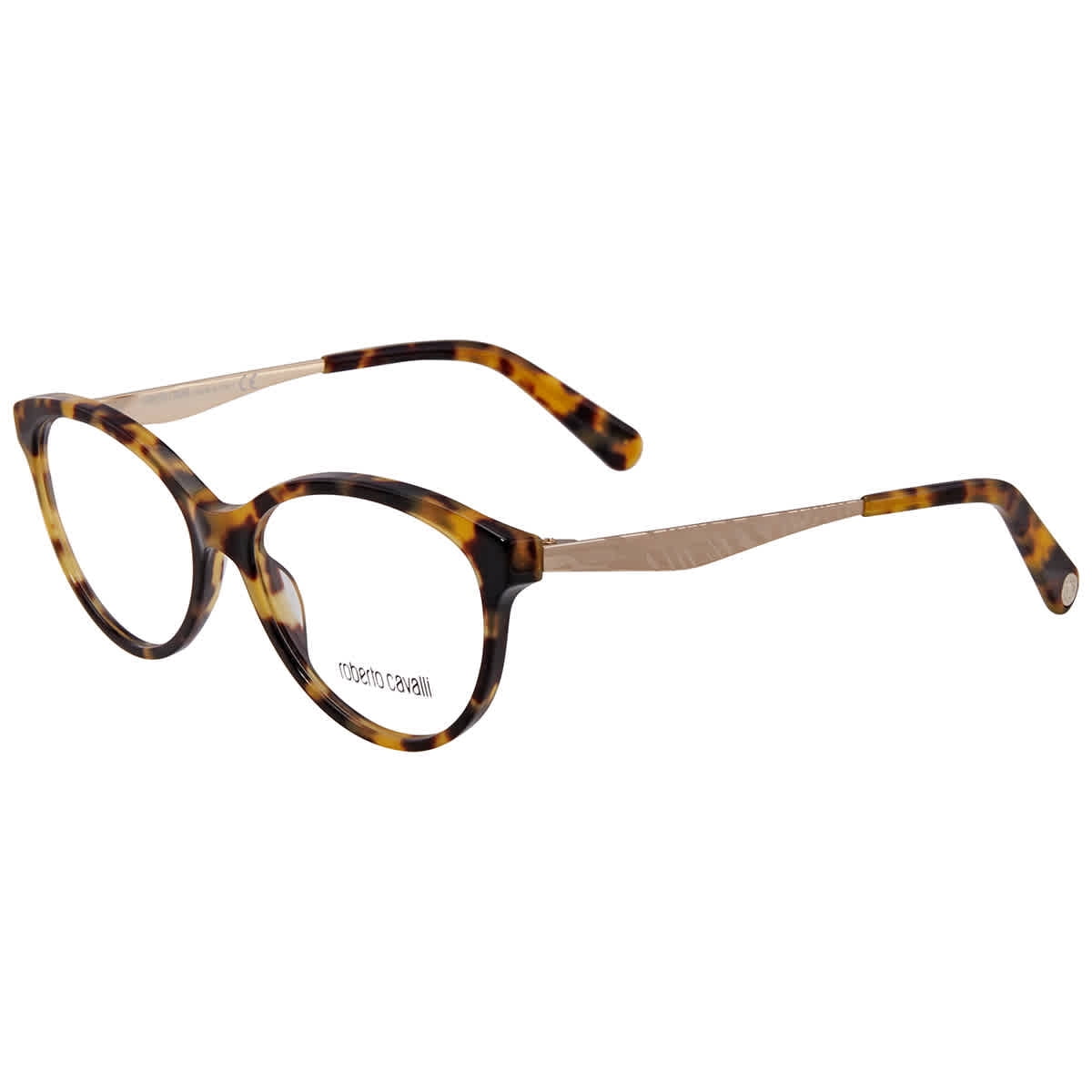 Roberto Cavalli Tortoiseshell Eyewear-optical Roberto Cavalli Figline 5047 052 Tortoise Plastic Eyeglasses  main image 3