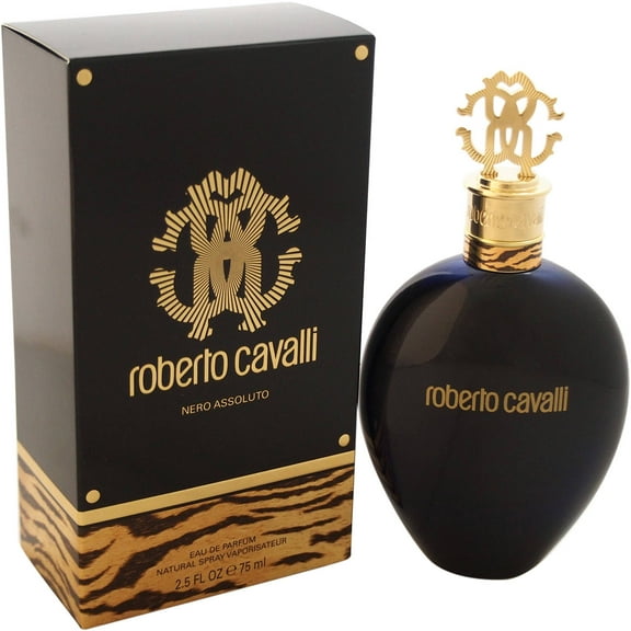 Roberto Cavalli Nero Assoluto for Women Eau de Parfum Spray, 2.5 oz