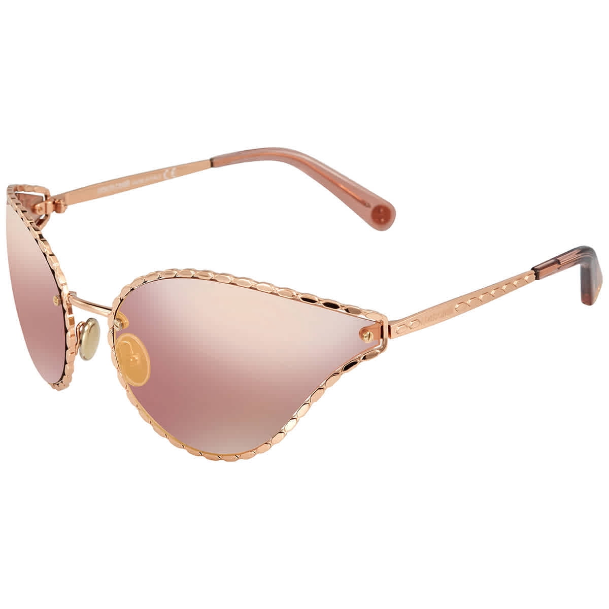 Roberto Cavalli Gold-Toned Sunglasses Sunglasses Roberto Cavalli Ray Of Gold Collection in Black  main image 4