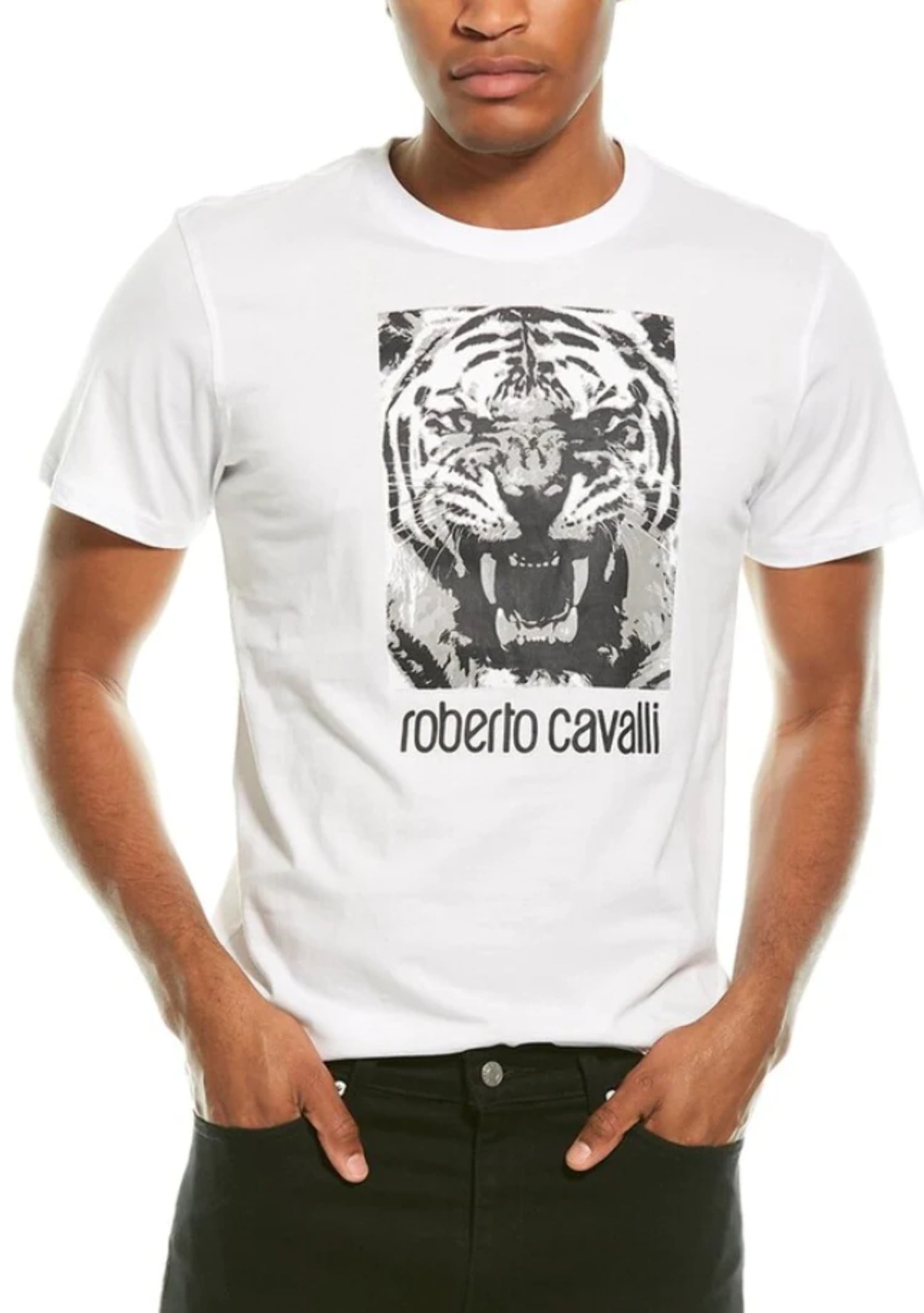 Roberto Cavalli Tiger Graphic Tee - Walmart.com