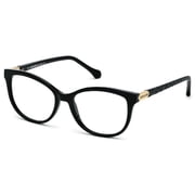 Roberto Cavalli Eyeglasses RC0752 001 Shiny Black / Clear Lens