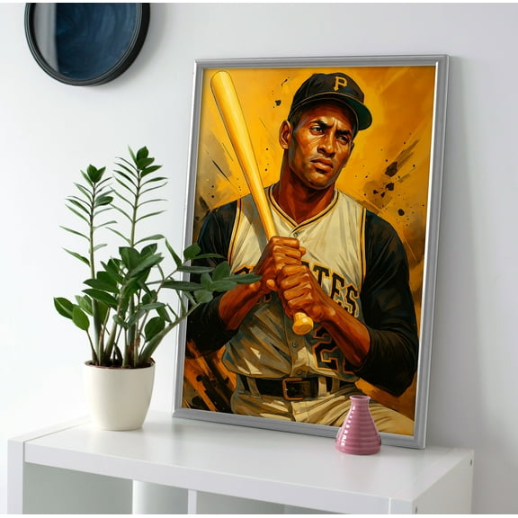 Roberto Clemente Poster or Canvas Wall Art