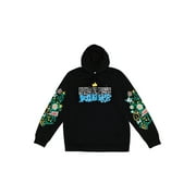 ROBERTO LUGO , Unisex Apparel All Over Print Hoodie Sweatshirt, Graffiti Signature, Sizes S-3XL