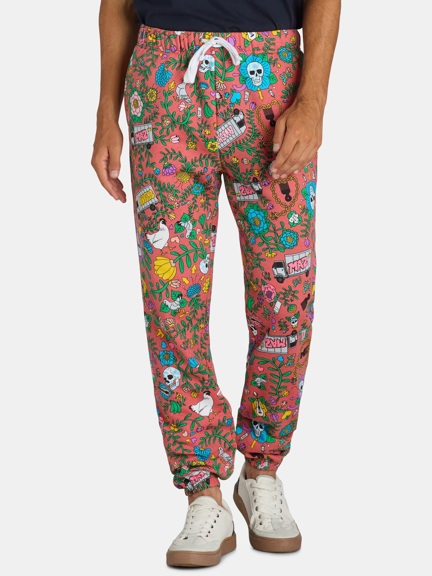 Floral joggers mens new arrivals