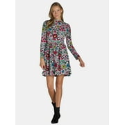 ROBERTO LUGO Women’s Morris Study II Panda Print Dress, Sizes S-2XL