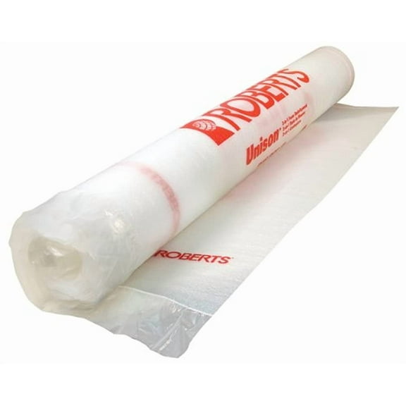 Unison 2-In-1 Underlayment, 100 sq-ft Coverage, '3/32 in Thick