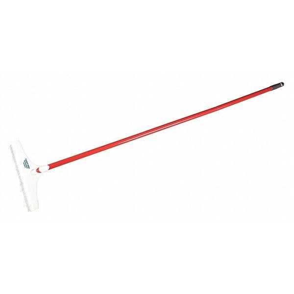 Roberts Shag Rake Roberts 70-127-3 12 in. Carpet Rake & Groomer with 51 in. Handle, White ...