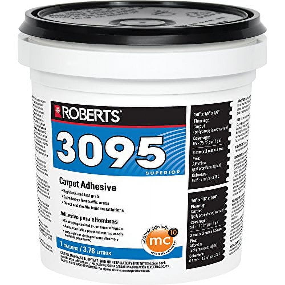 Roberts Construction Adhesive,1 gal,Pail 3095-1