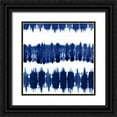 thumbnail image 1 of Roberts, Ellie 12x12 Black Ornate Wood Framed with Double Matting Museum Art Print Titled - Shibori VI, 1 of 4