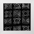 thumbnail image 1 of Roberts, Ellie 12x12 White Modern Wood Framed Museum Art Print Titled - Mudcloth Black IV, 1 of 4