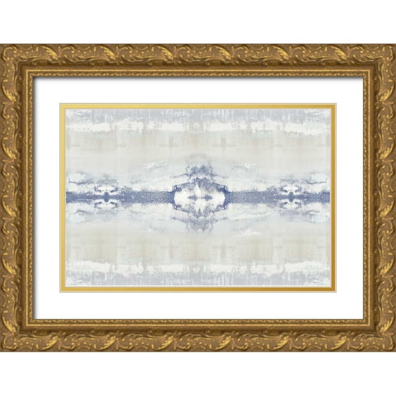 Roberts, Ellie 14x11 Gold Ornate Wood Framed with Double Matting Museum Art Print Titled - Symmetry III