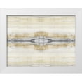 thumbnail image 1 of Roberts, Ellie 14x12 White Modern Wood Framed Museum Art Print Titled - Symmetry I, 1 of 4