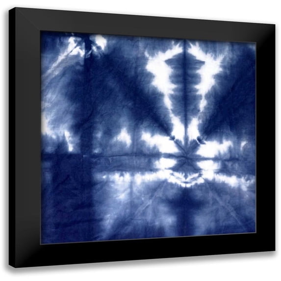 Roberts, Ellie 15x15 Black Modern Framed Museum Art Print Titled - Shibori III