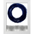 thumbnail image 1 of Roberts, Ellie 19x24 White Modern Wood Framed Museum Art Print Titled - Gravitate Blue I, 1 of 4