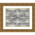 thumbnail image 1 of Roberts, Ellie 24x19 Gold Ornate Wood Framed with Double Matting Museum Art Print Titled - Symmetry V, 1 of 4
