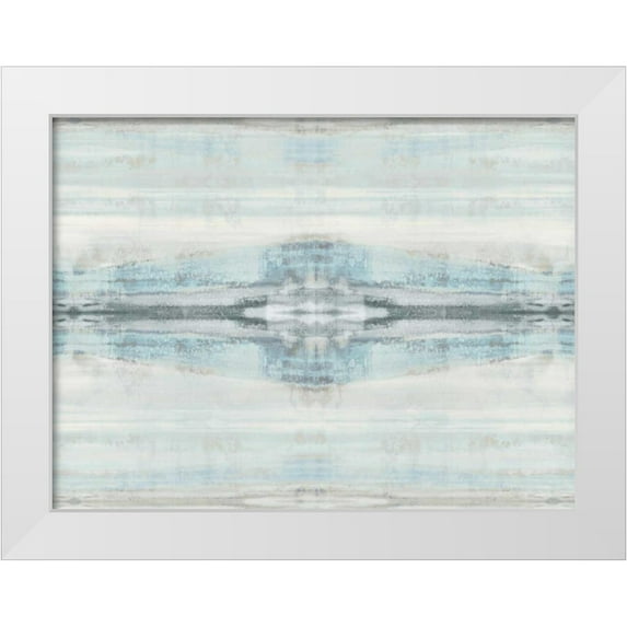 Roberts, Ellie 32x25 White Modern Wood Framed Museum Art Print Titled - Symmetry II