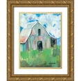 thumbnail image 1 of Roberts, Kait 12x14 Gold Ornate Wood Framed with Double Matting Museum Art Print Titled - Old But Not Giving In, 1 of 4